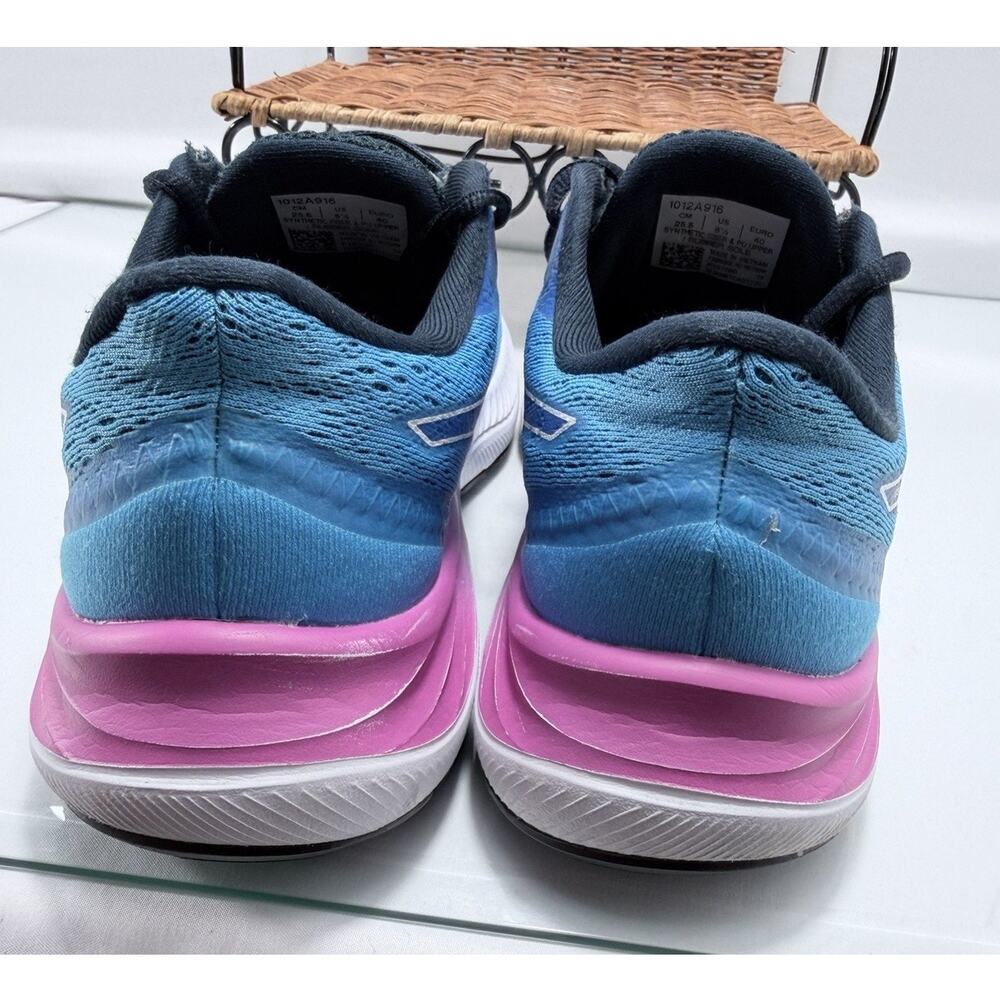 ASICS GT-1000 Women's Running Shoes Size 8.5 Blue Pink Black 25.5cm F131120 - Picture 5 of 10